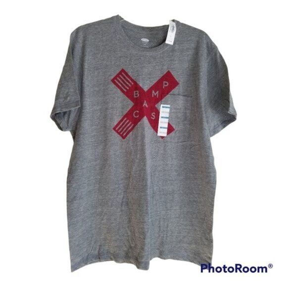Gray Old Navy Size Large Tee-Shirt - Picture 2 of 7